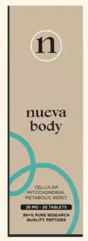 NUEVA BODY - A Revolutionary Peptide Based Body Wellness formulation with just 2 peptide-based ingredients including SLU-PP-332 & 5-Amio-1MQ